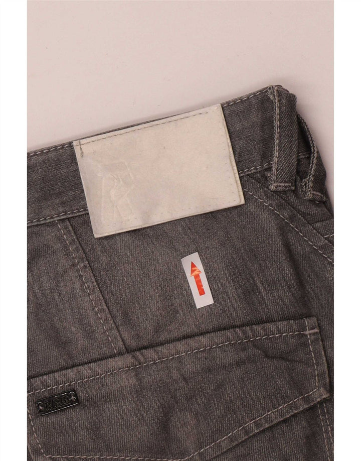 Jeans dritti da uomo Rifle W34 L33 in cotone grigio