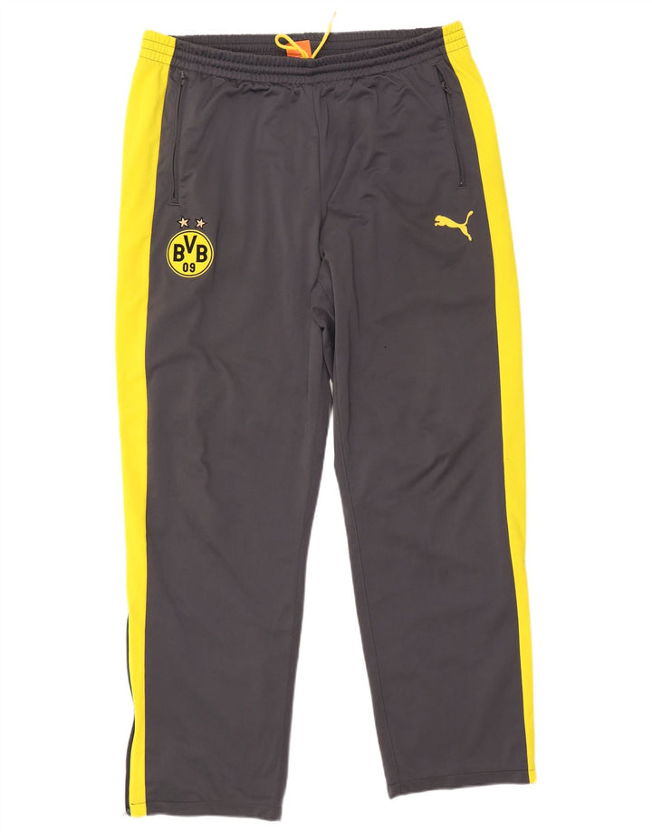 Pantaloni da tuta PUMA da uomo BVB Dortmund XL grigio color block