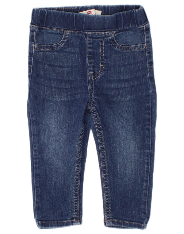 Levi's Neonata Jegging Jeans Skinny 6-9 Mesi W18 L10 Cotone Blu