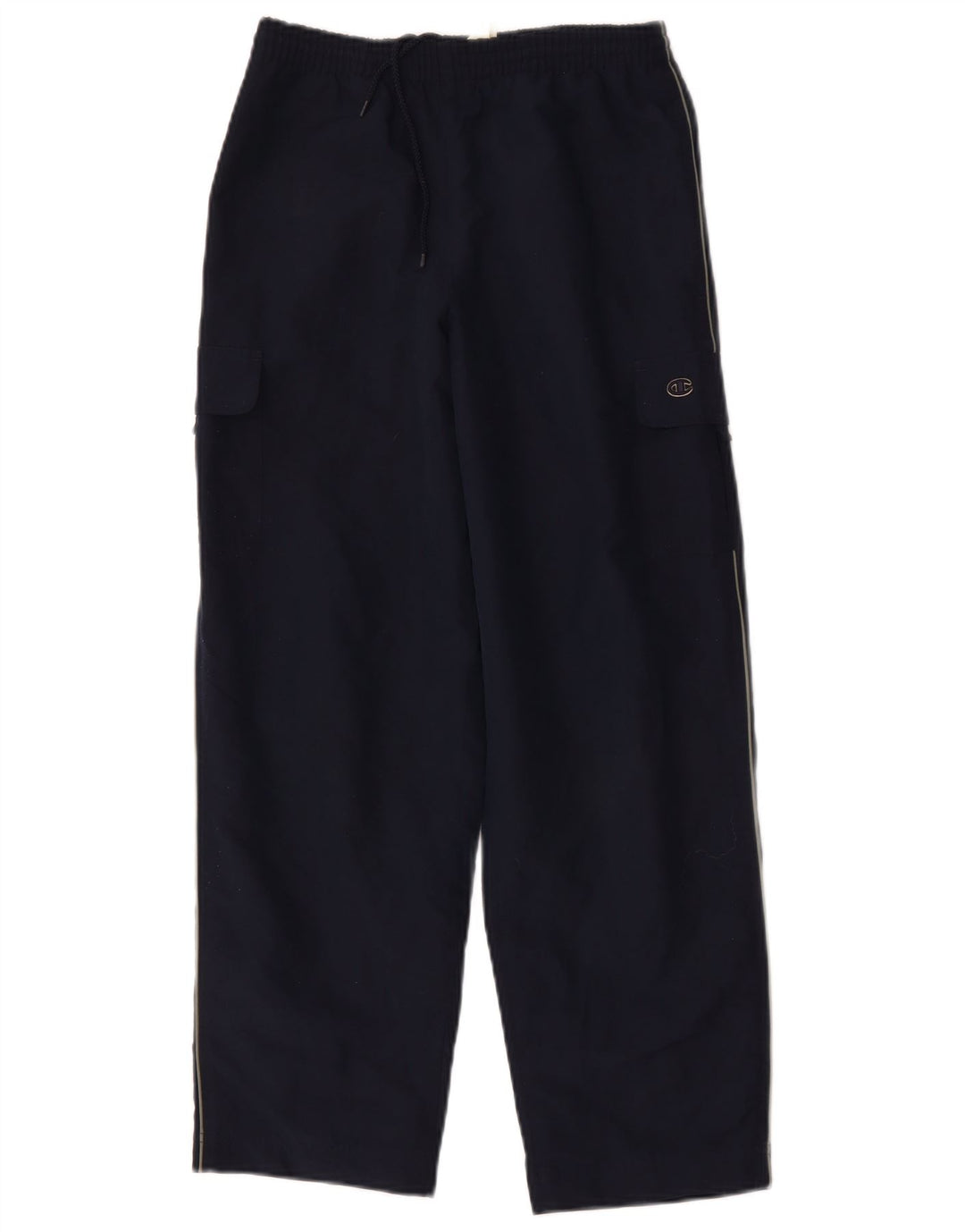 Pantaloni da tuta cargo Champion da ragazzo 11-12 anni in poliestere blu navy