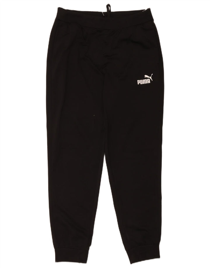Pantaloni da tuta da uomo Puma Joggers grandi neri in poliestere