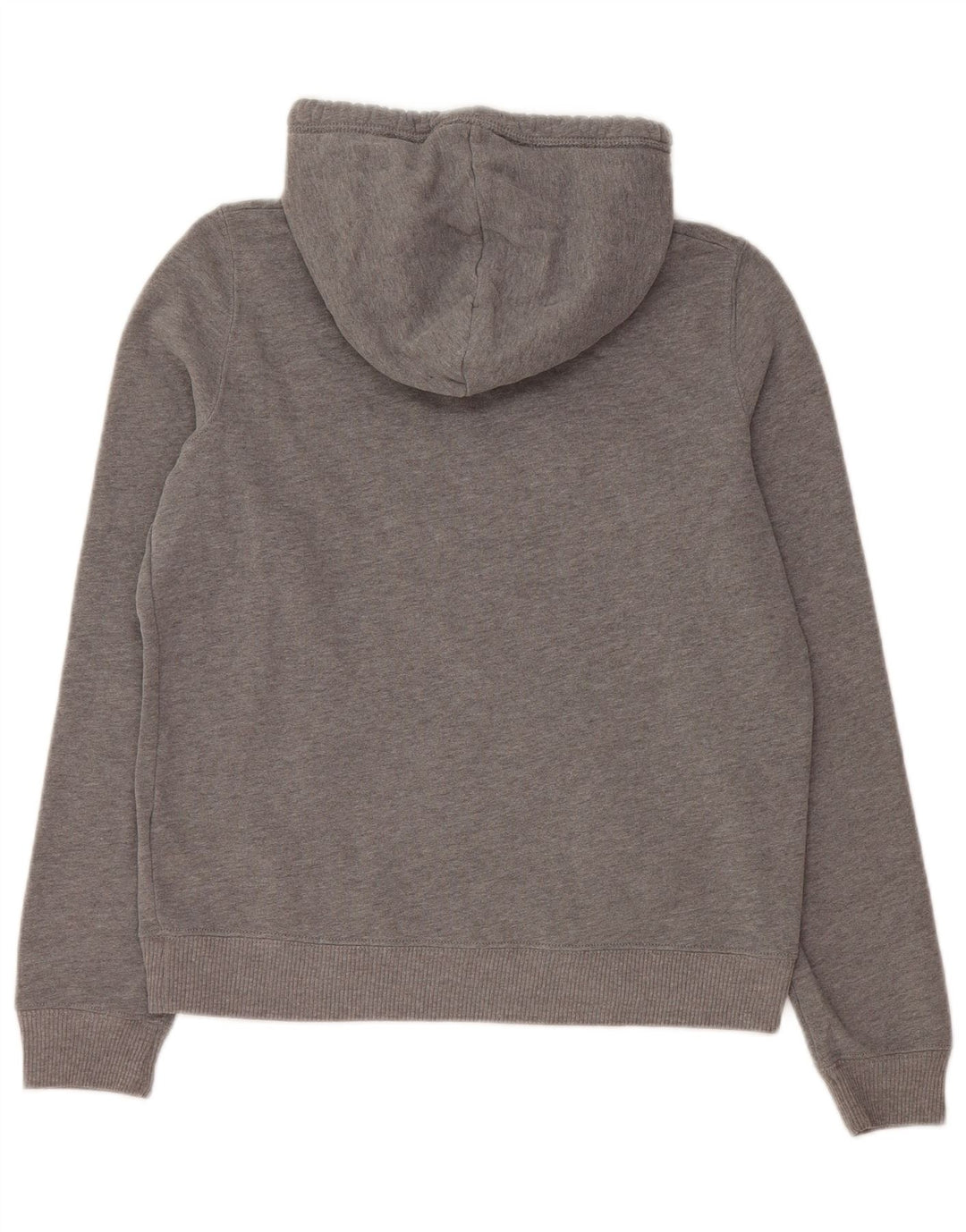 Maglione con cappuccio grafico da donna HOLLISTER UK 10 piccolo cotone grigio