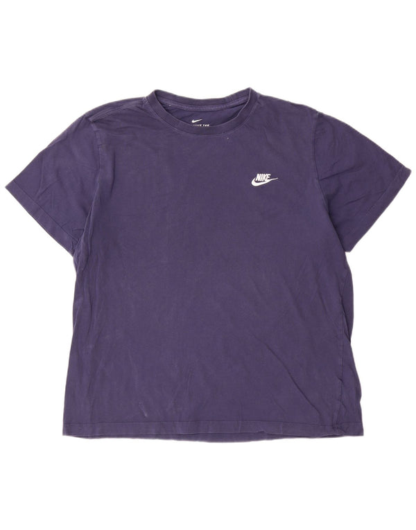 T-shirt da uomo Nike Top XL blu navy in cotone