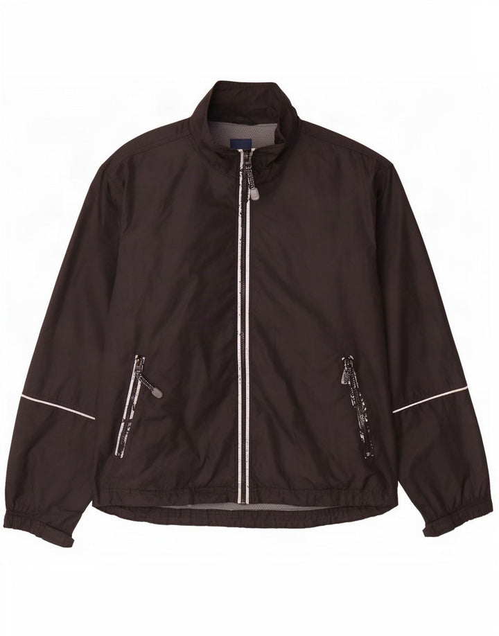 Giacca antipioggia da uomo Gap UK 38 nylon nero medio