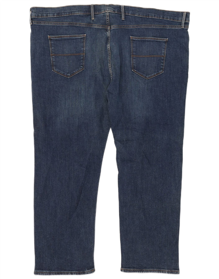 Jeans dritti da uomo Marks & Spencer W50 L29 cotone blu