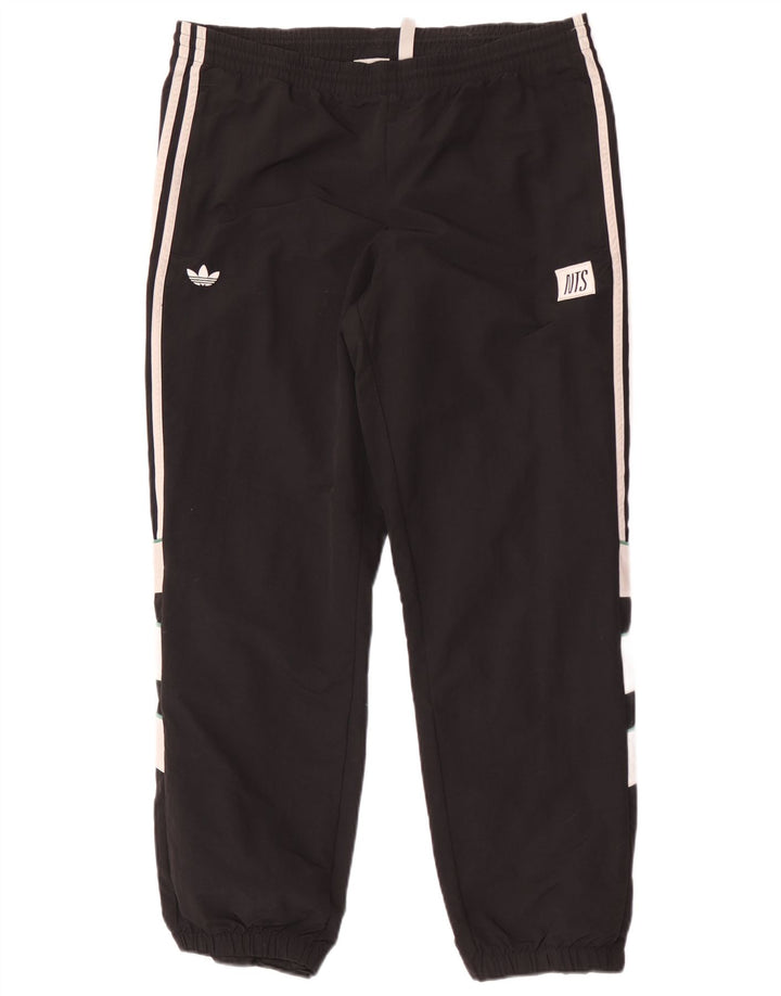 Pantaloni da tuta da uomo Adidas Joggers Medium Black Colourblock poliestere