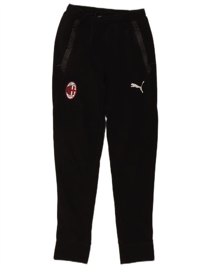 Pantaloni da tuta PUMA da donna AC Milan Joggers UK 4 XS Nero geometrico