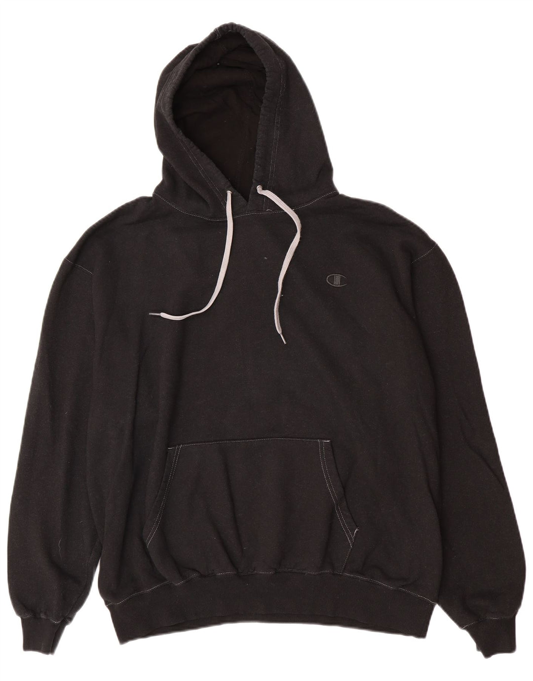 Felpa con cappuccio da uomo Champion XL nera
