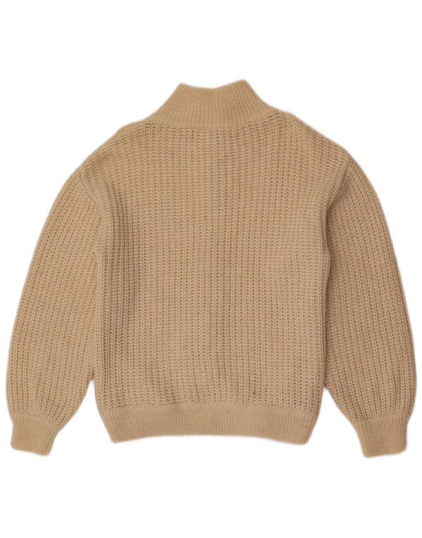 Maglione cardigan da uomo vintage UK 38 Beige medio