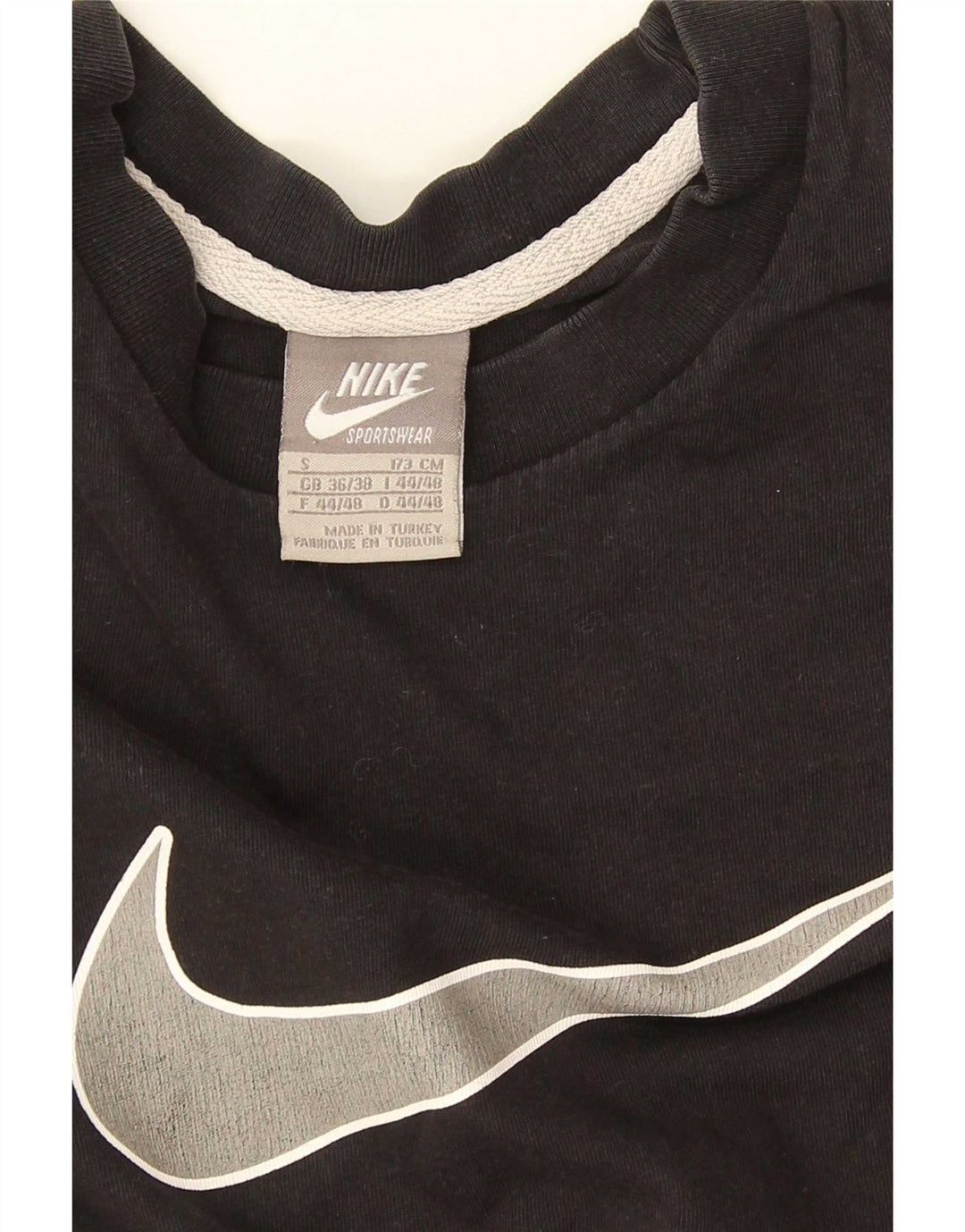 T-shirt grafica da uomo Nike Top UK 36/38 piccola nera