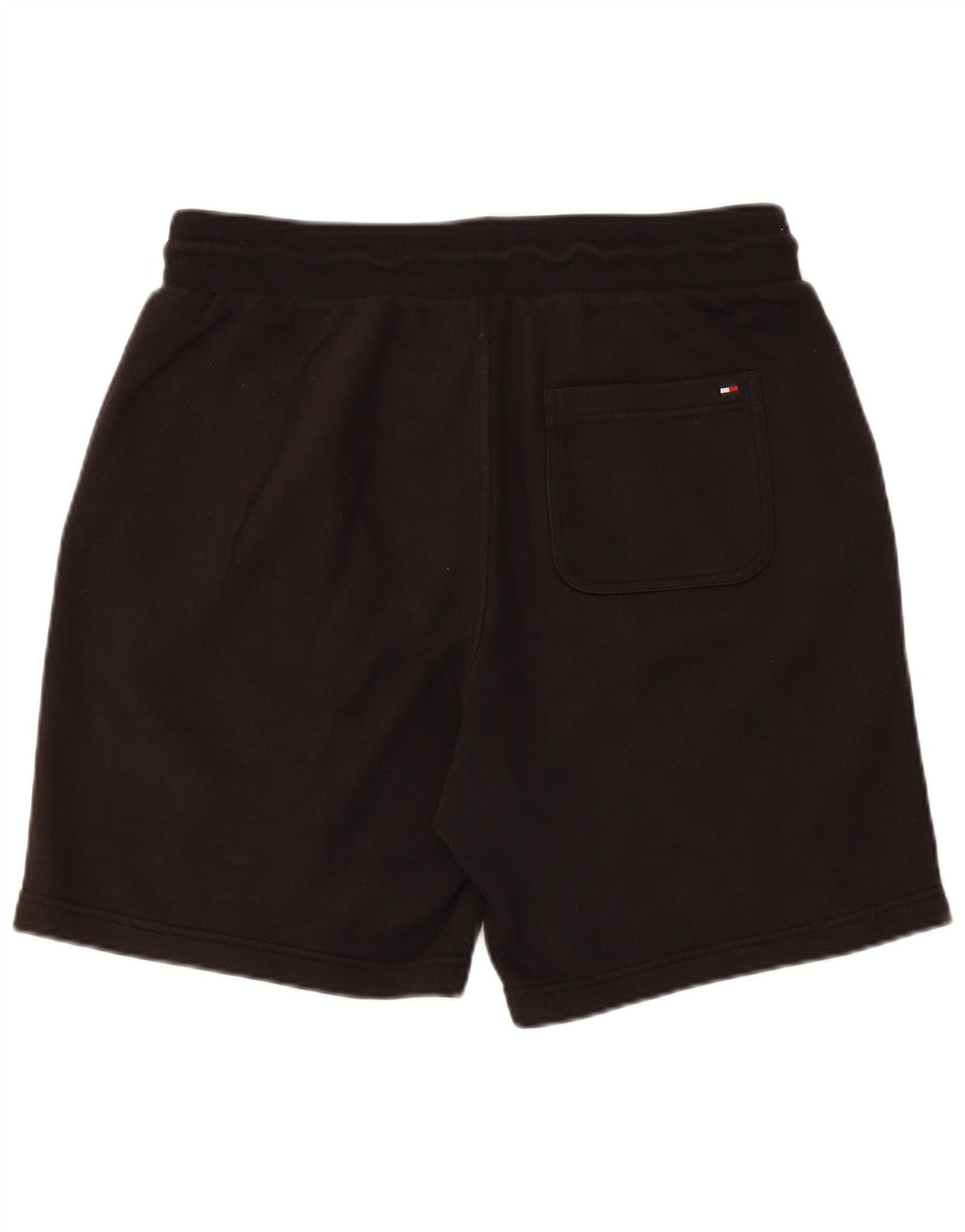 Pantaloncini sportivi grafici da uomo Tommy Hilfiger cotone medio nero