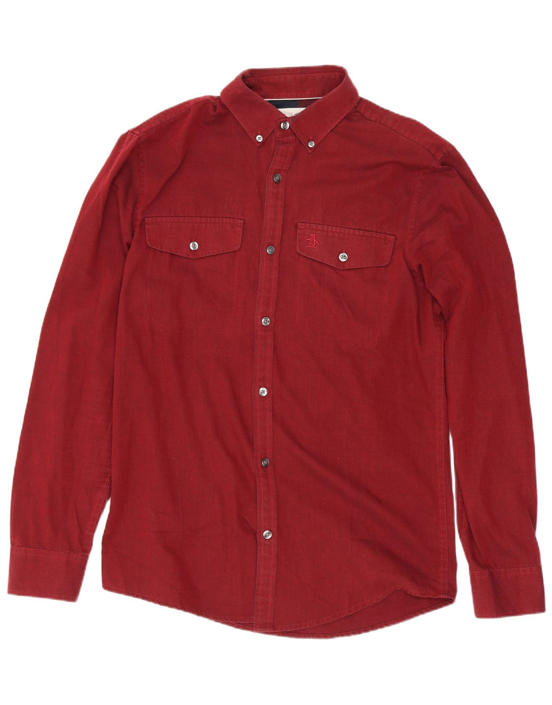 Camicia da uomo Pinguino piccola marrone