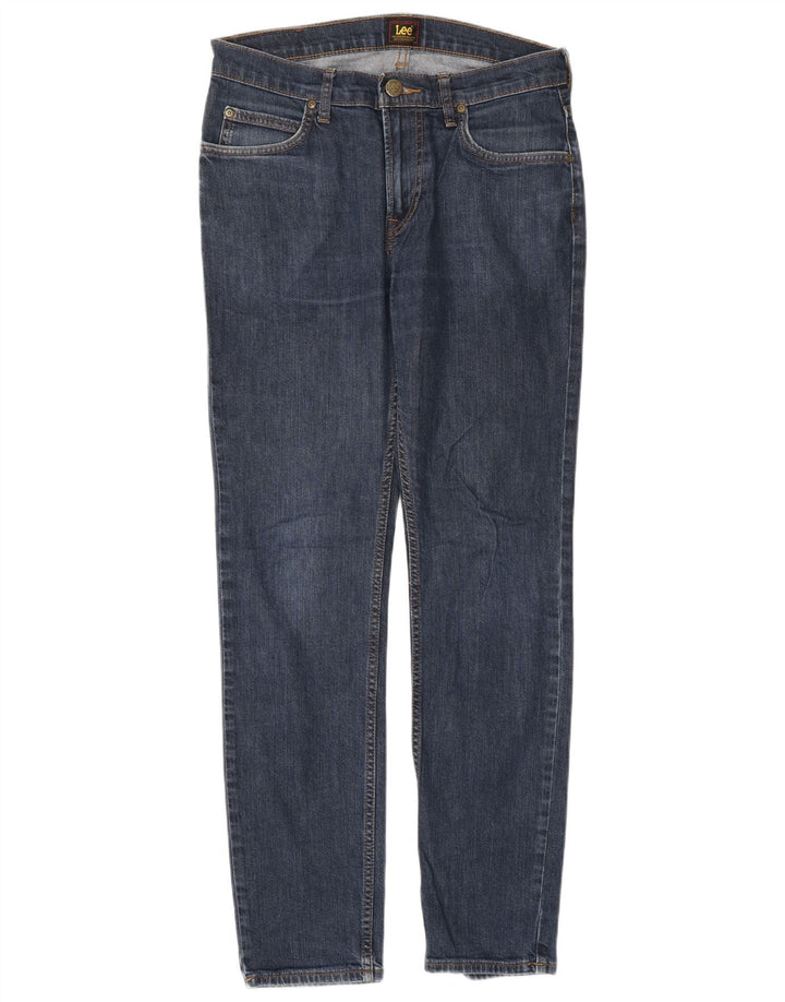 Jeans slim da uomo Lee Rider W30 L32 in cotone blu navy