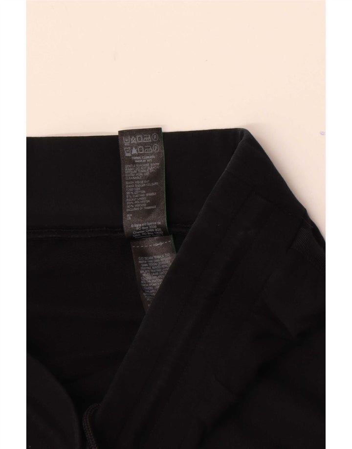 Pantaloni da tuta da donna Marks & Spencer UK 14 grandi cotone nero