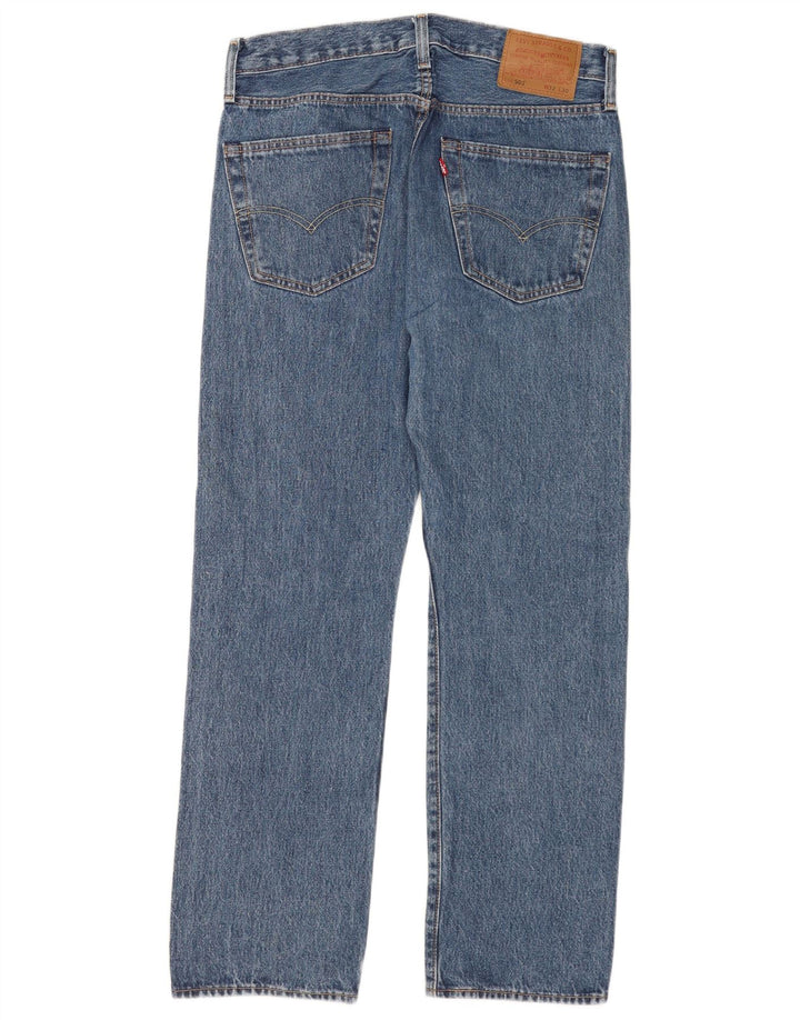 Levi's Uomo 501 Jeans dritti W32 L30 Blu