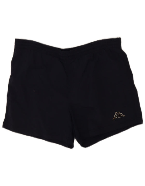 Pantaloncini sportivi da uomo Kappa grandi in nylon blu navy