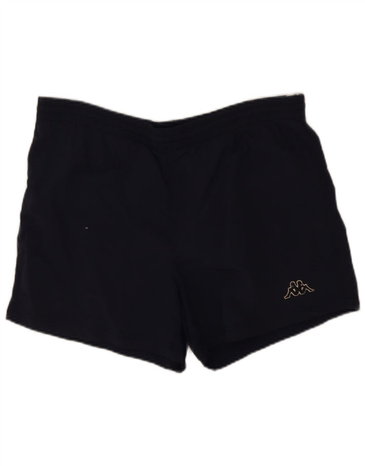 Pantaloncini sportivi da uomo Kappa grandi in nylon blu navy