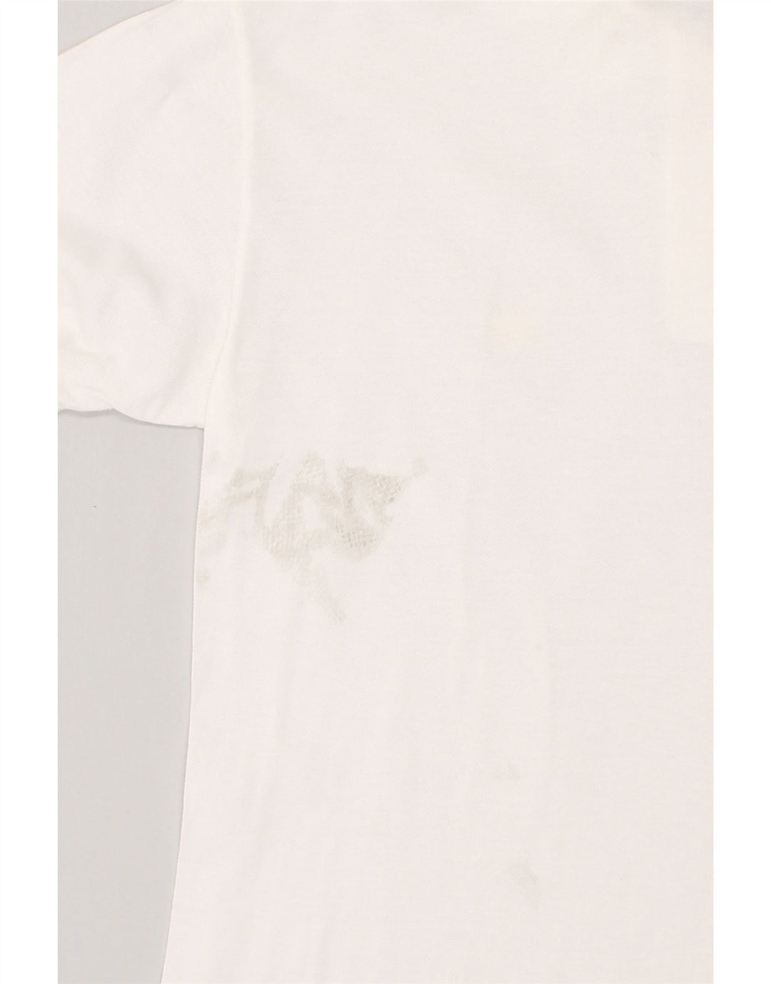 VINTAGE Mens Polo Shirt Large White | Vintage Vintage | Thrift | Second-Hand Vintage | Used Clothing | Messina Hembry 