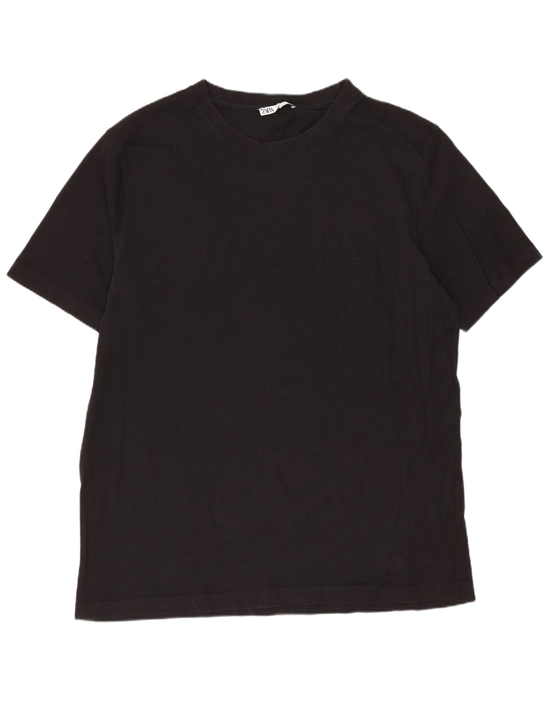 T-shirt da uomo ZARA Top XL in cotone nero