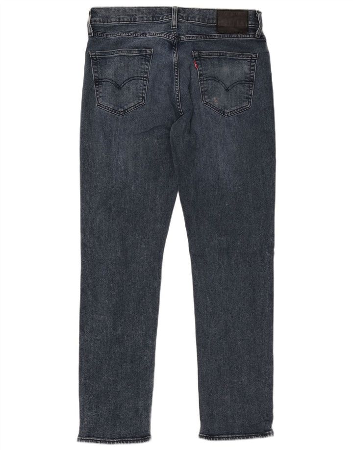 LEVI'S Jeans da uomo 502 affusolati W34 L32 in cotone blu