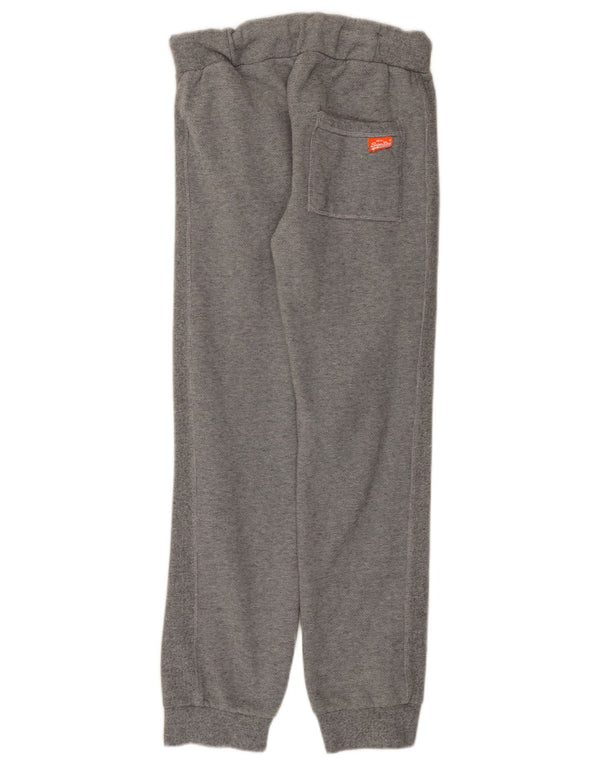 Pantaloni da tuta da uomo Superdry Joggers grigio medio chiazzato sportivo
