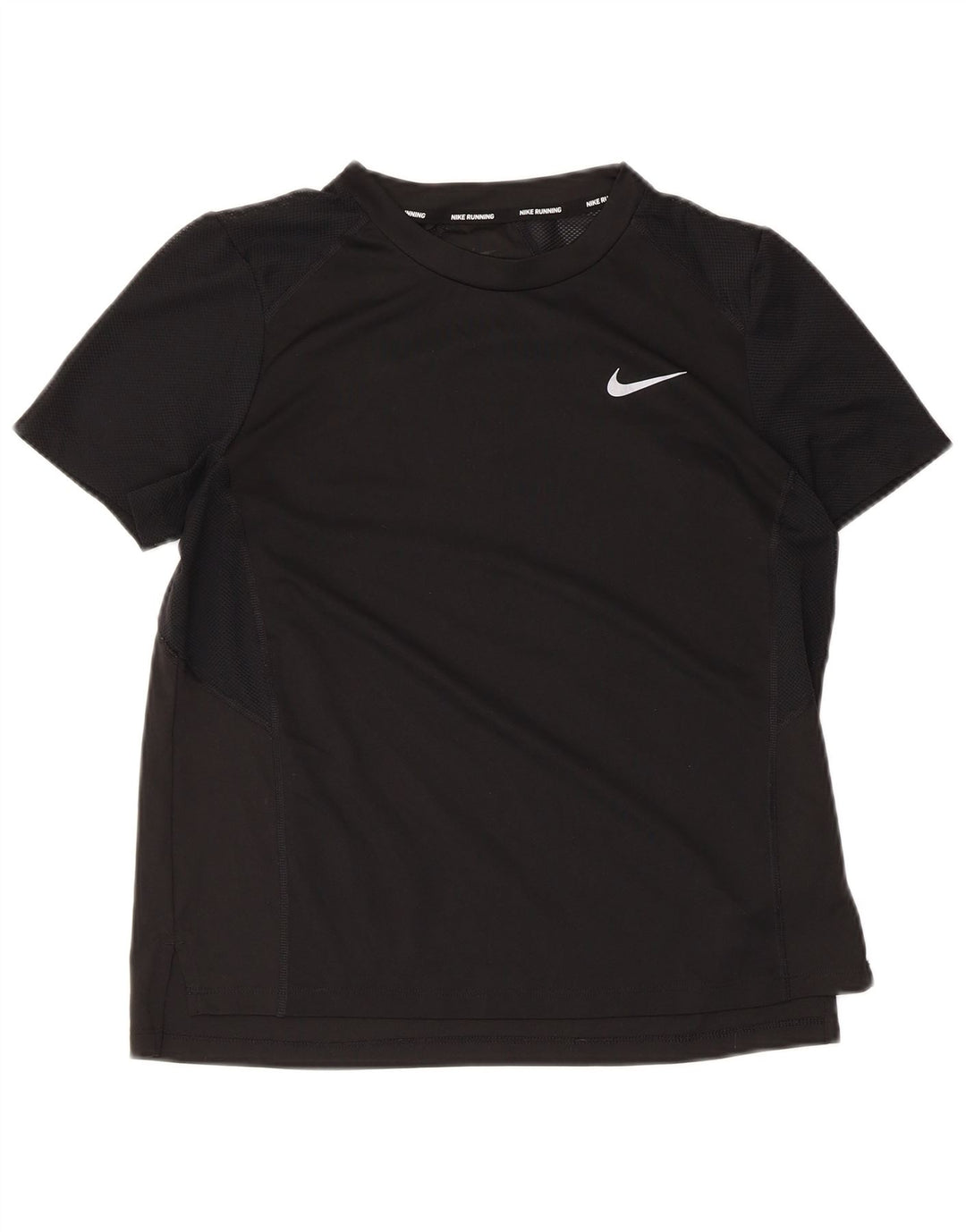T-shirt da donna Nike Top UK 12 medio nero poliestere
