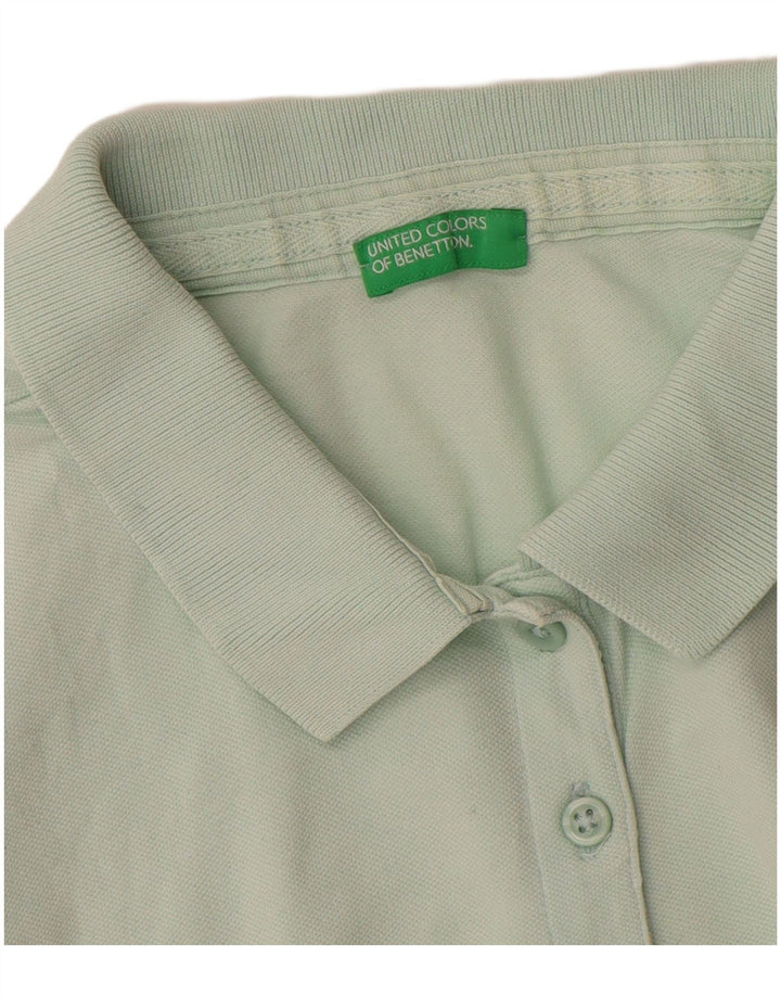 Polo da donna Benetton UK 14 verde medio