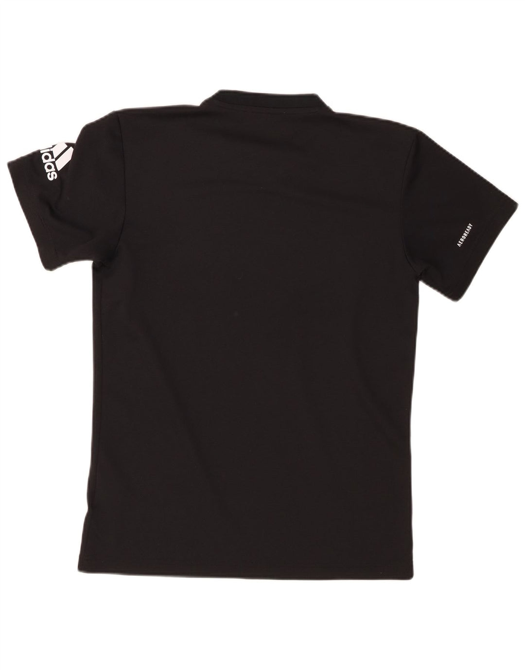 T-shirt grafica da uomo ADIDAS Top piccola in poliestere nero