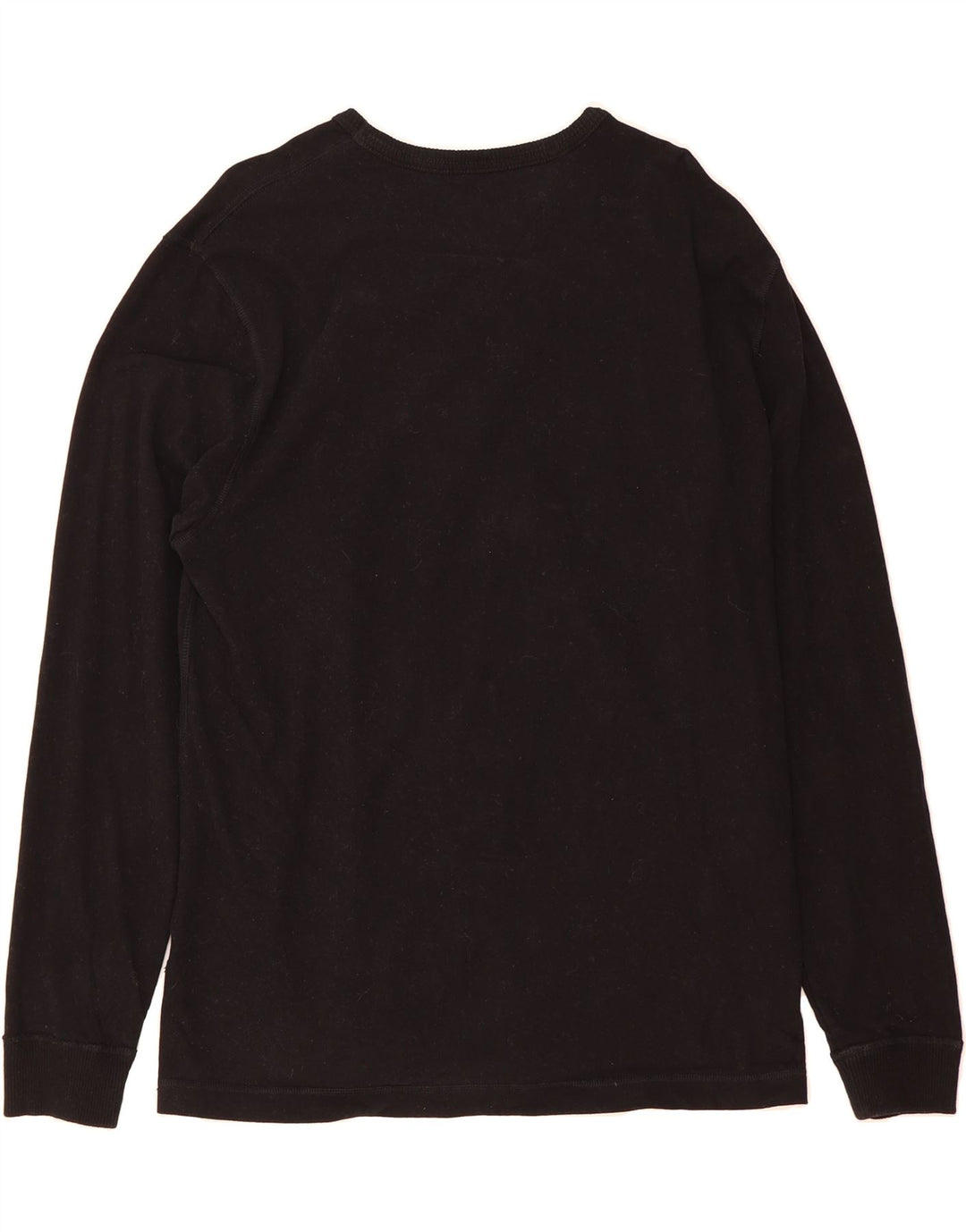 TOMMY HILFIGER Mens Top Long Sleeve Large Black Vintage Tommy Hilfiger and Second-Hand Tommy Hilfiger from Messina Hembry 