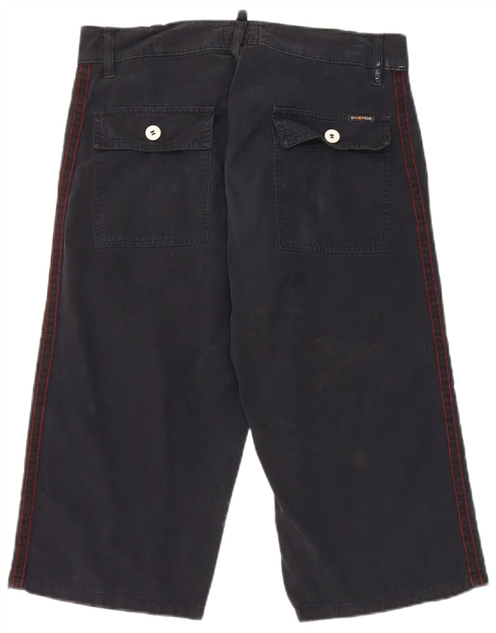 Bermuda da uomo Energie W30 medio in cotone blu navy