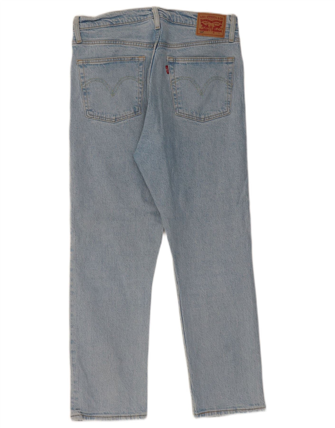 LEVI'S Mens 501 Straight Jeans W30 L26  Blue Cotton