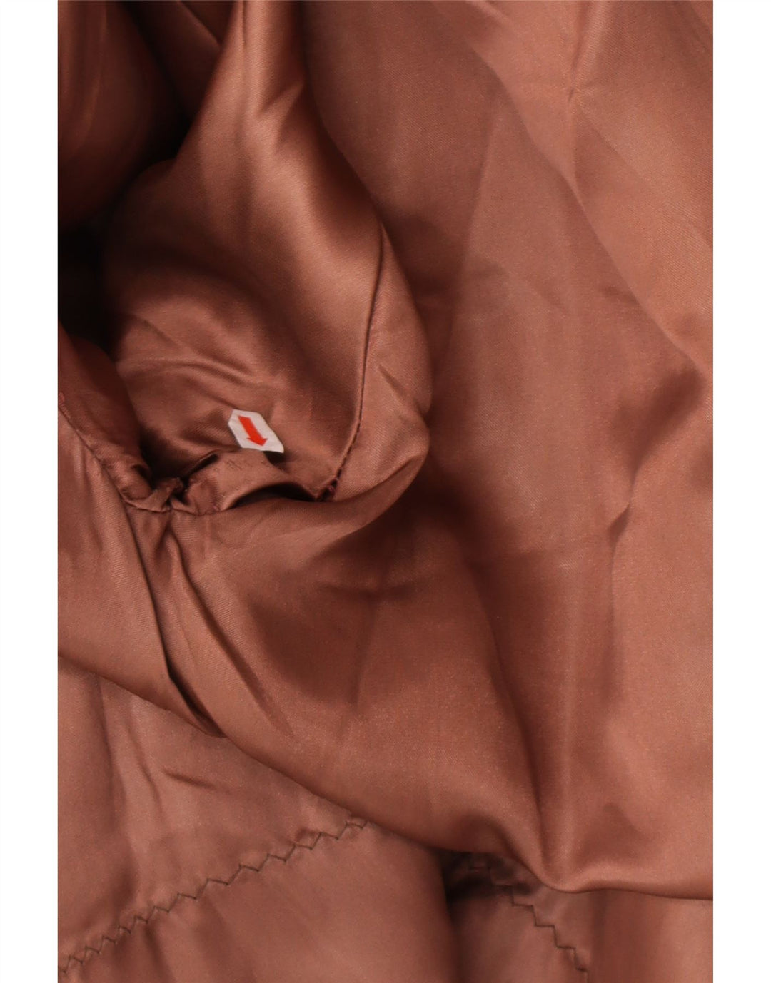 VINTAGE Womens Open Faux Fur Jacket UK 14 Medium Brown Synthetic