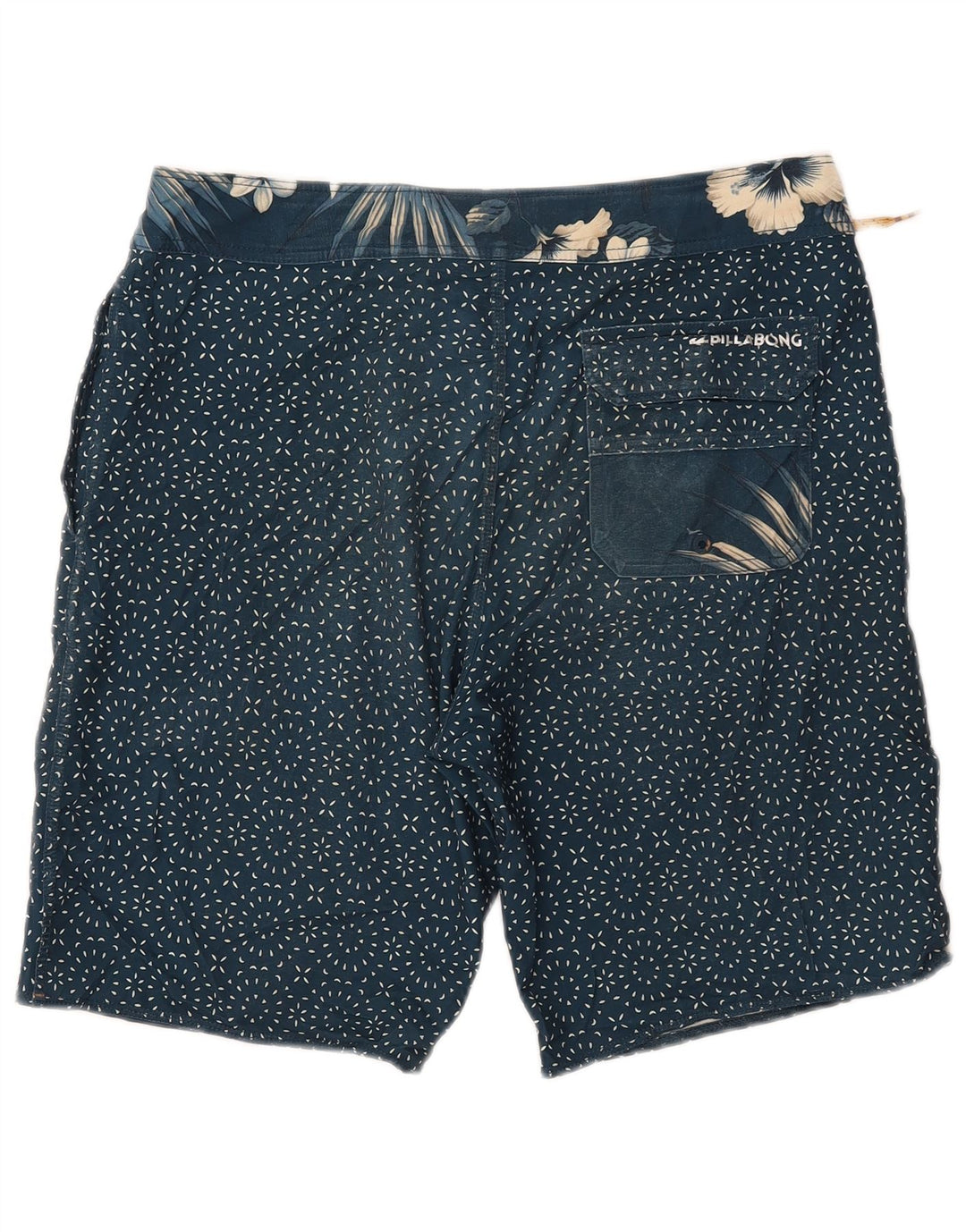 Pantaloncini da bagno da uomo BILLABONG Poliestere maculato medio blu navy