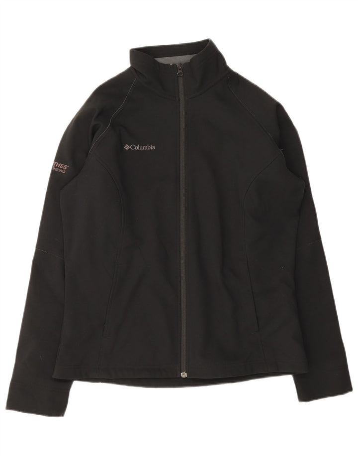 Giacca a vento da donna Columbia UK 14 poliestere nero medio