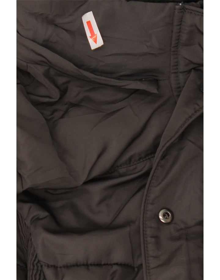 Cappotto imbottito da donna Hobbs UK 10 piccolo poliestere grigio