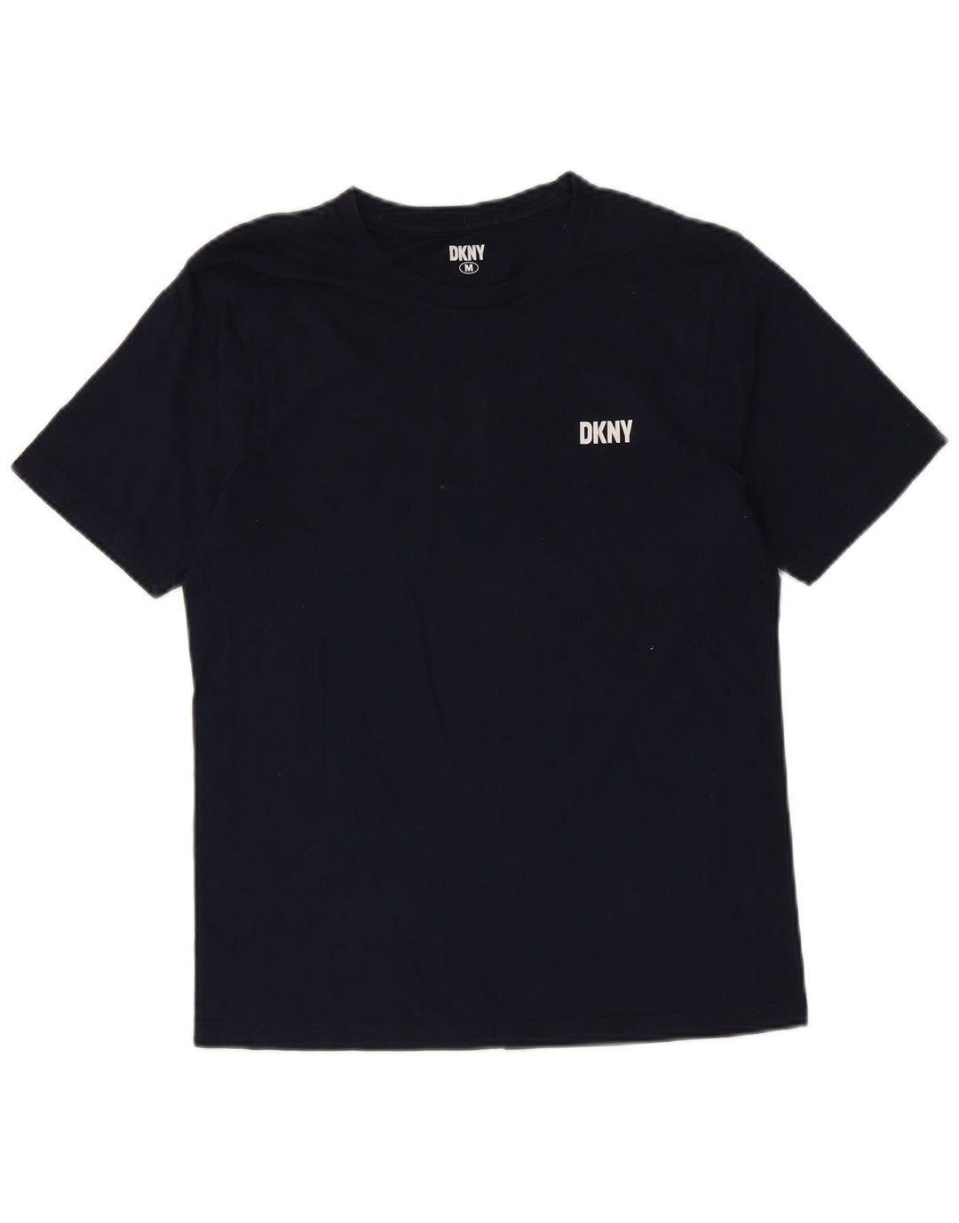 T-shirt da uomo DKNY Top in cotone blu navy medio