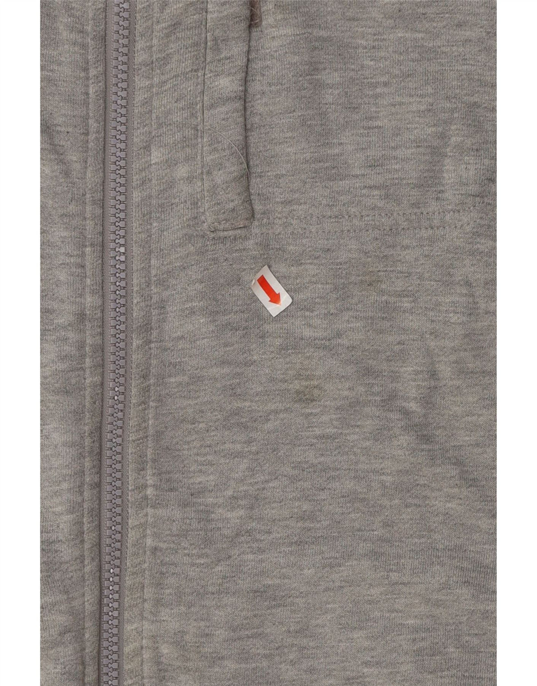 Giacca da ginnastica da uomo Adidas grande in cotone chiazzato grigio