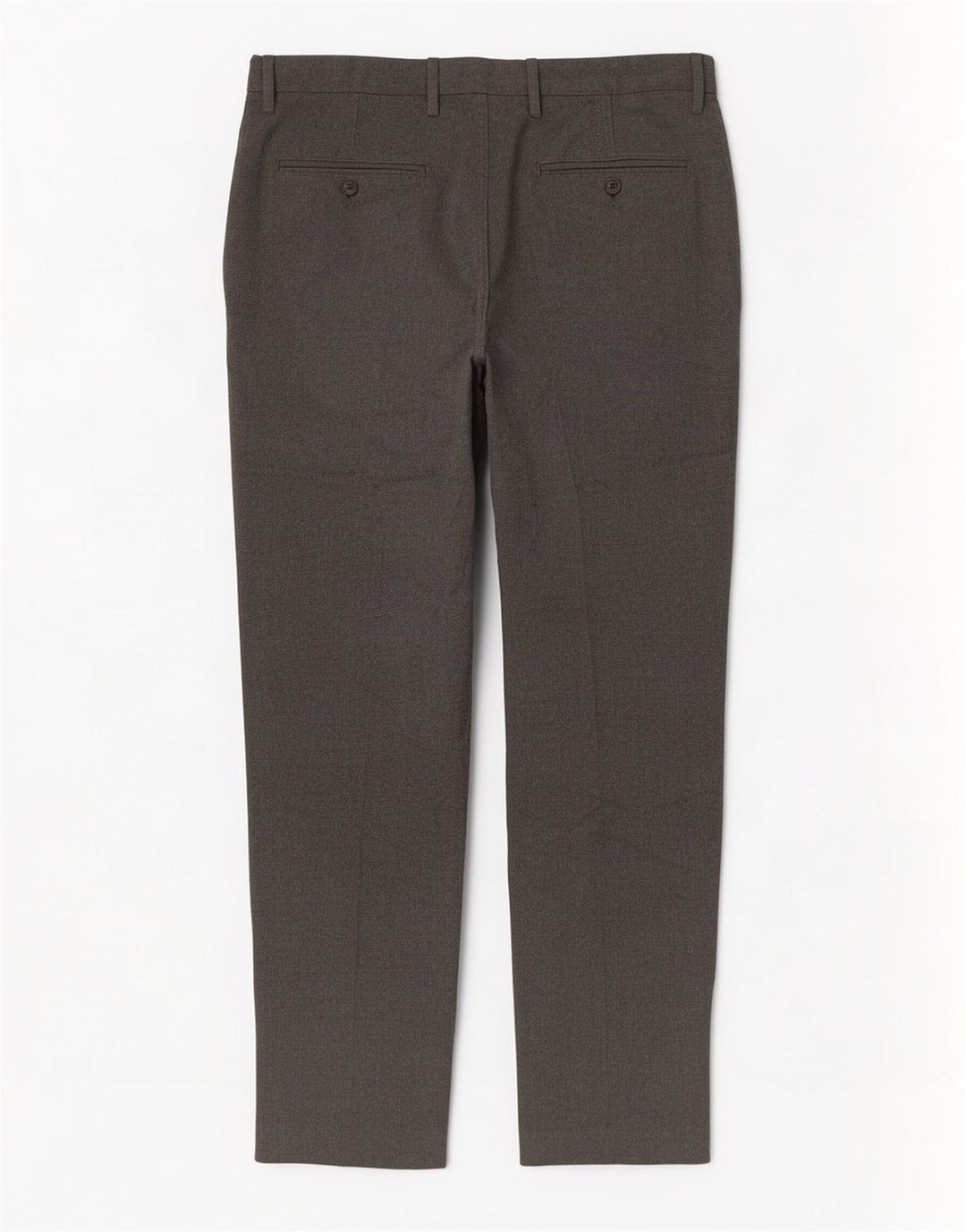 Pantaloni da abito slim fit Marks & Spencer da uomo W34 L31 poliestere grigio