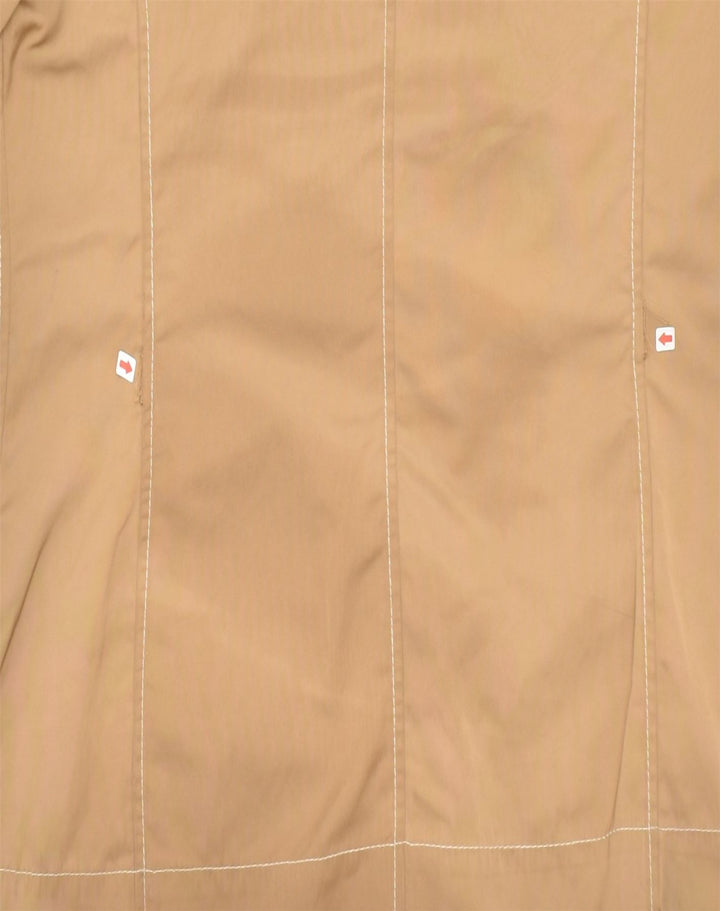 ELENA MIRO Womens Bomber Jacket UK 16 Large Brown Polyester | Vintage | Thrift | Second-Hand | Used Clothing | Messina Hembry 