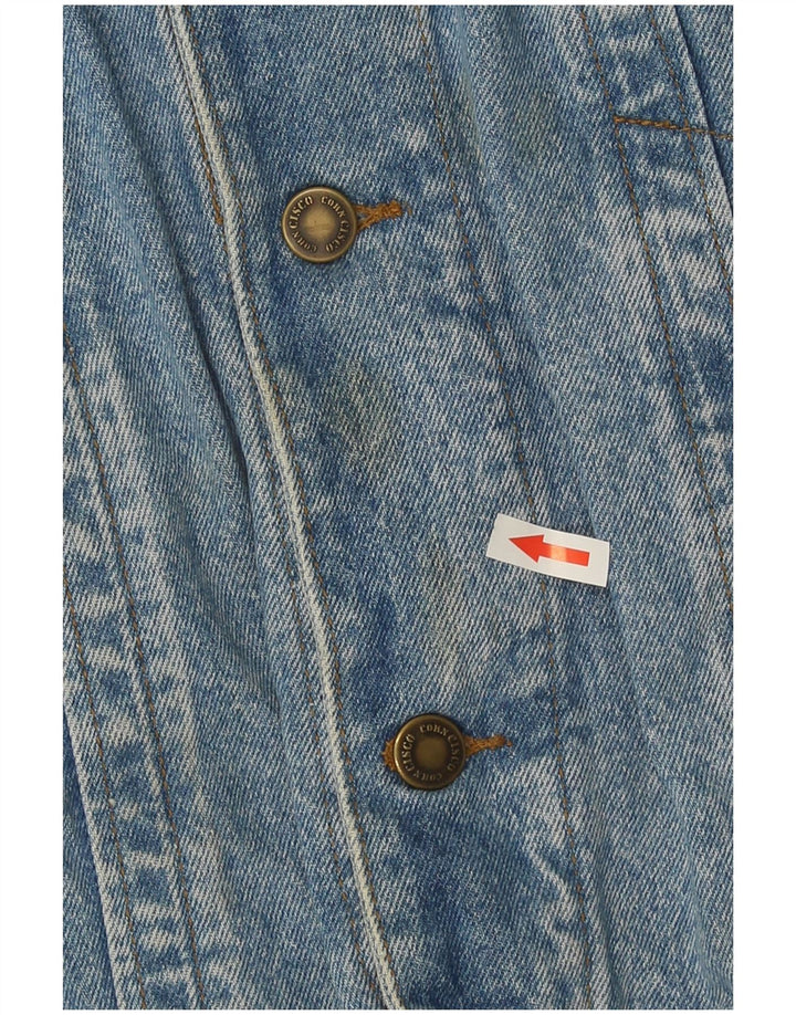 Giacca di jeans vintage da uomo UK 42 XL Blu