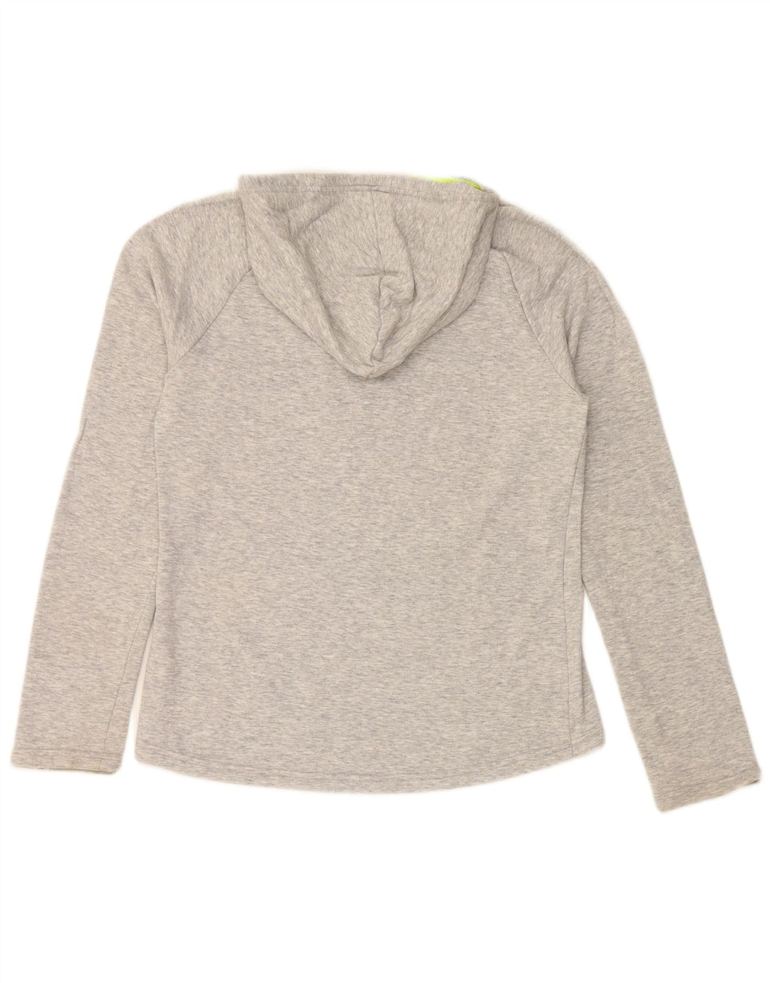 PUMA Womens Graphic Hoodie Jumper UK 10 Small  Grey