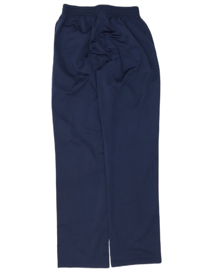 Pantaloni da tuta da uomo Asics medi in poliestere blu navy