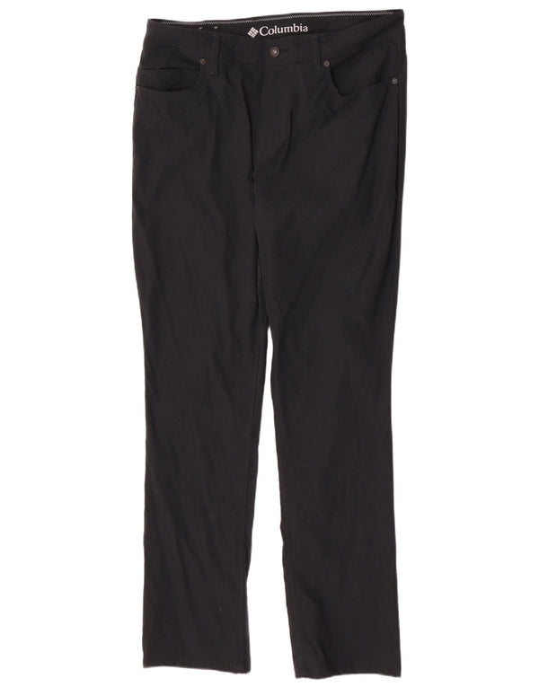 Pantaloni casual regolari da uomo Columbia W34 L32 nylon nero