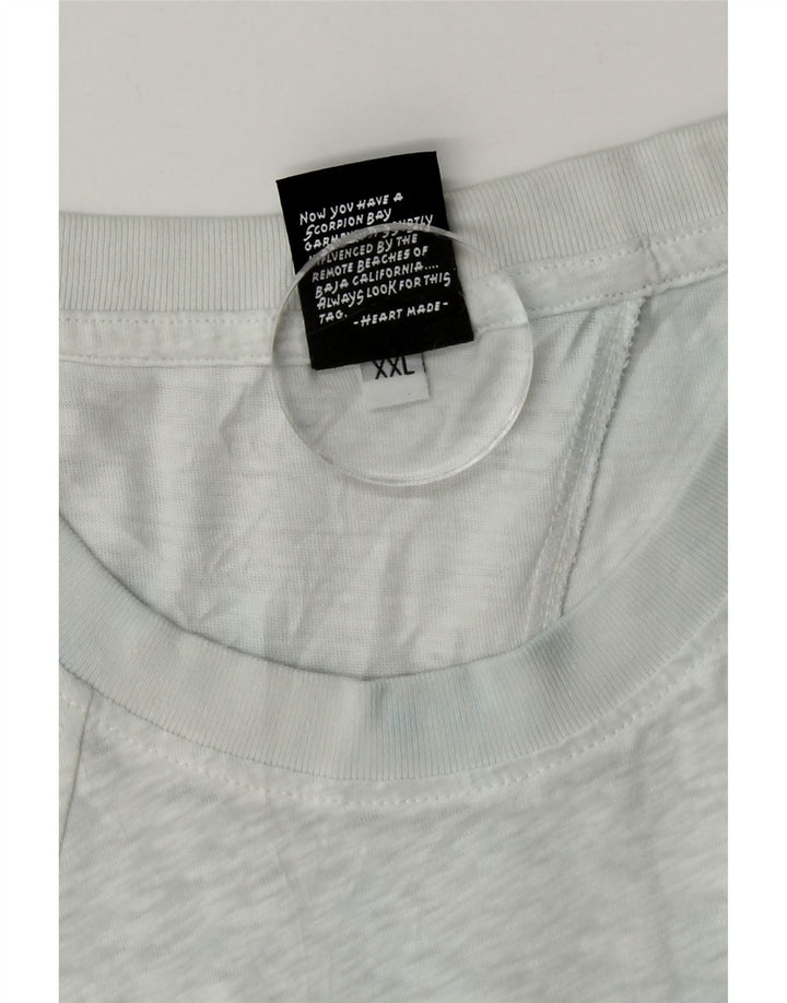 Maglietta da uomo Scorpion Bay Top 2XL in cotone blu