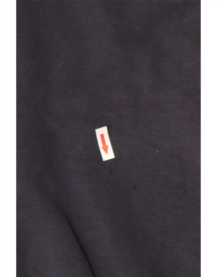 Felpa grafica da uomo Fila 2XL cotone blu navy