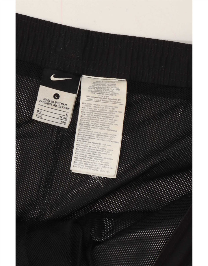 Pantaloncini da bagno Nike da uomo con grafica, grandi, in poliestere nero