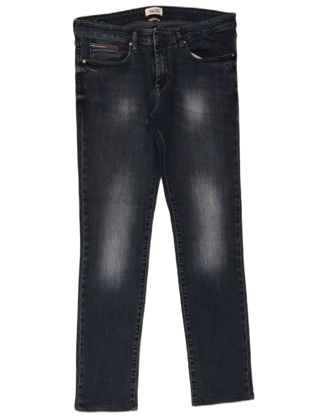 Tommy Hilfiger Uomo Denton Slim Jeans W34 L31 Blu Navy