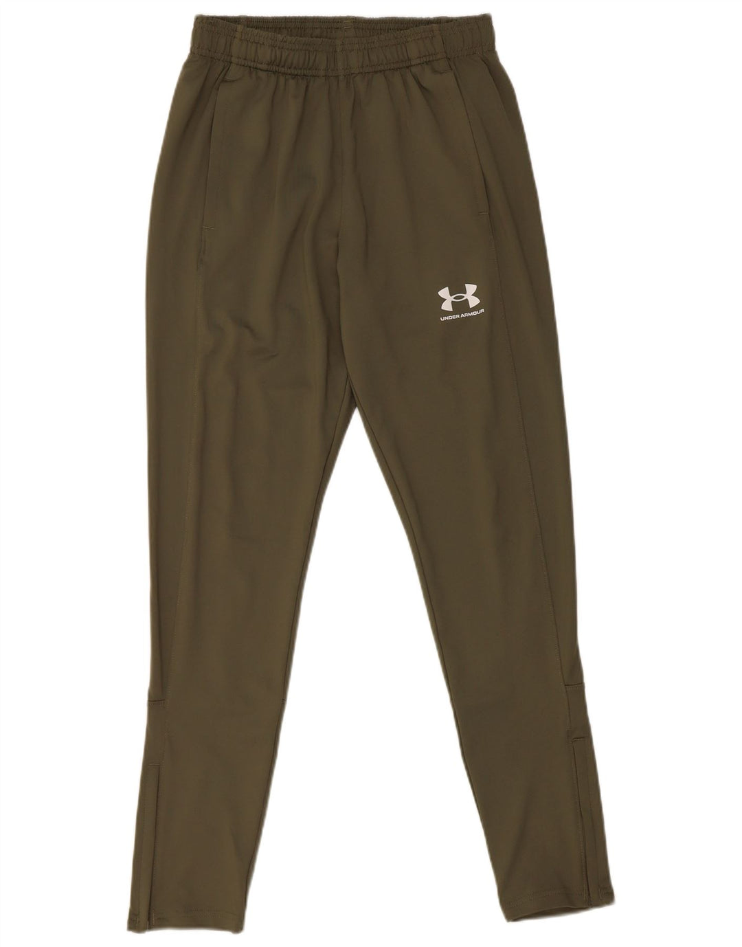 Pantaloni da tuta da uomo Under Armour piccoli in poliestere kaki