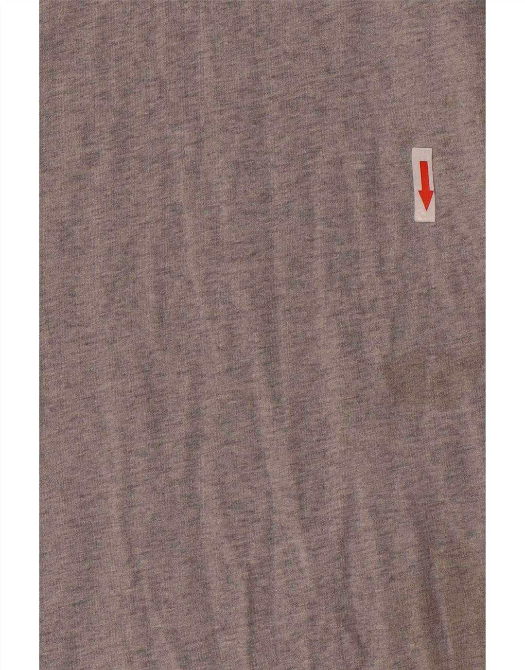 T-shirt grafica da uomo con vestibilità regolare Tommy Hilfiger Top in cotone grigio medio