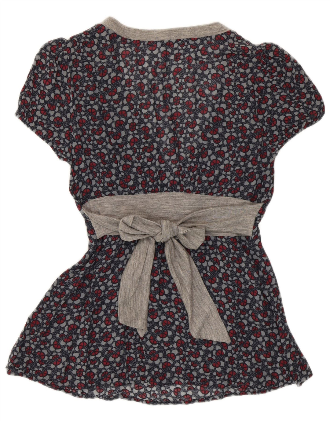 Camicetta da donna Benetton Top UK 10 piccolo grigio floreale